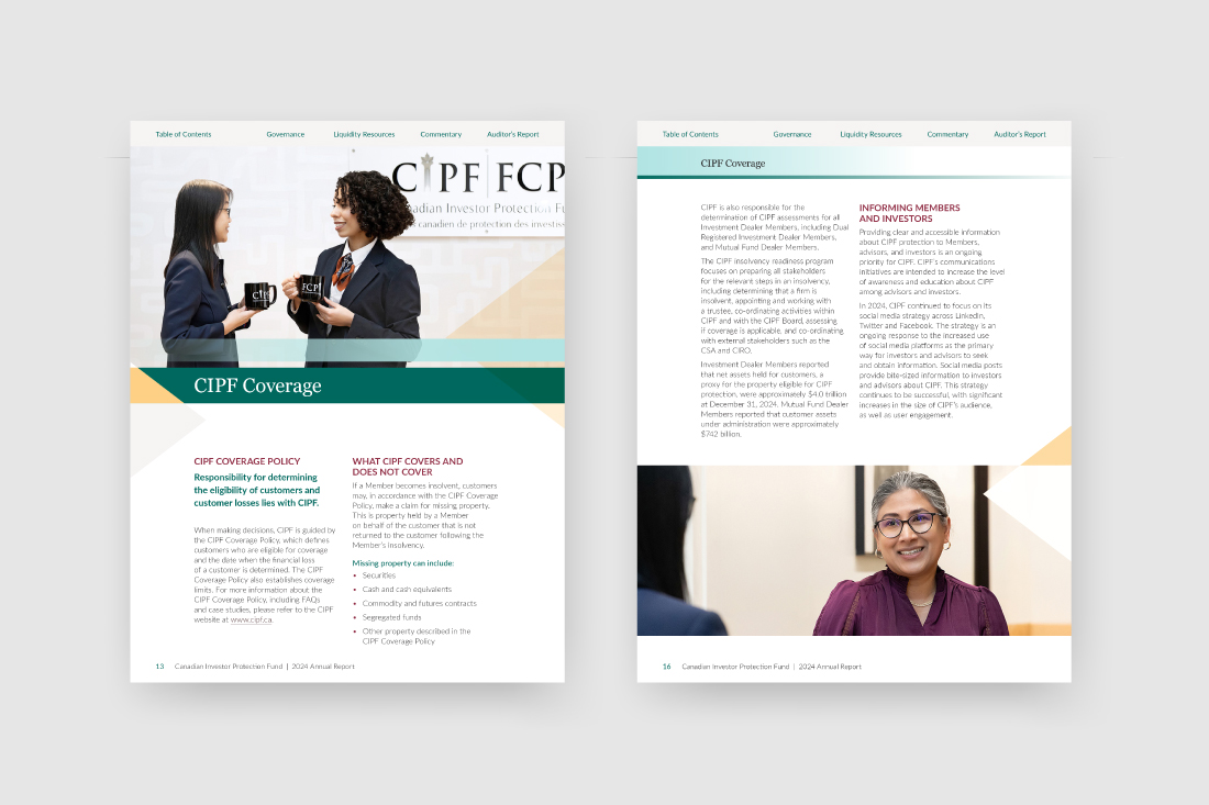 2024 Annual Report interior pages