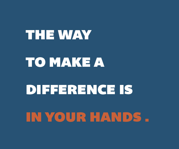 Close up of typography from case for support