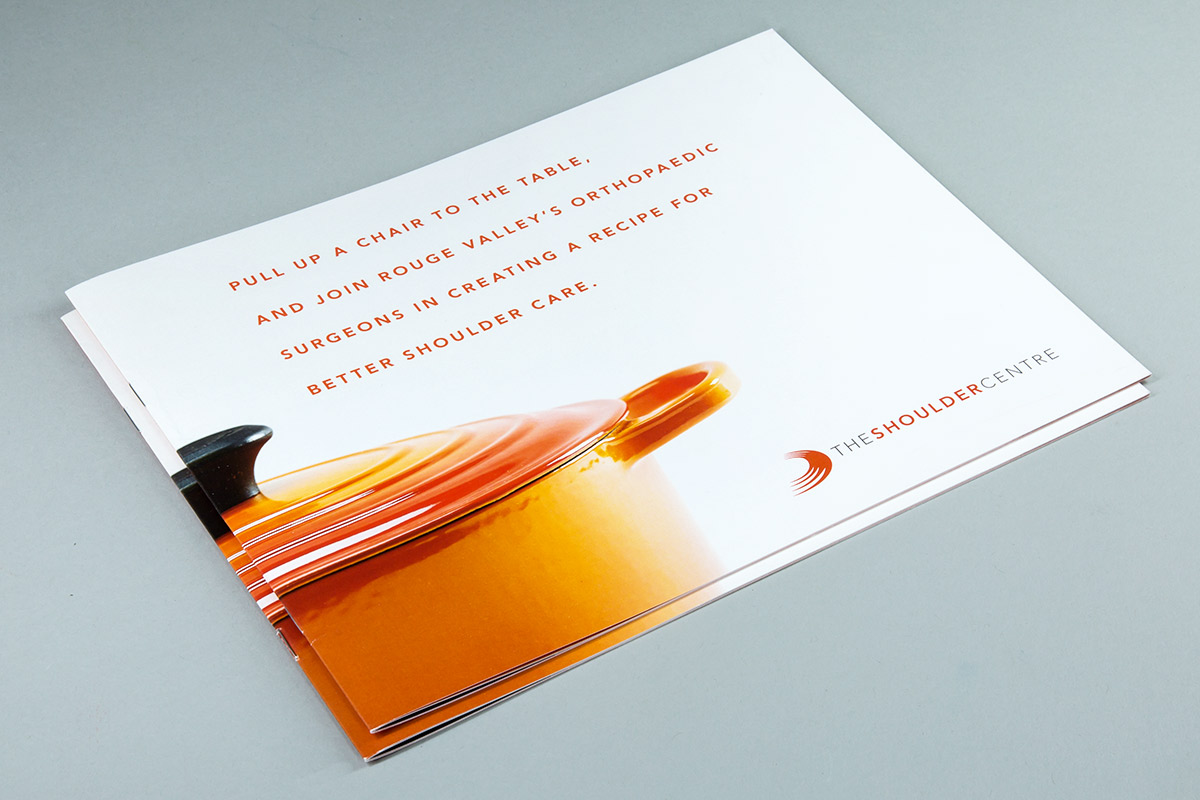 Case for support book cover featuring orange dutch over