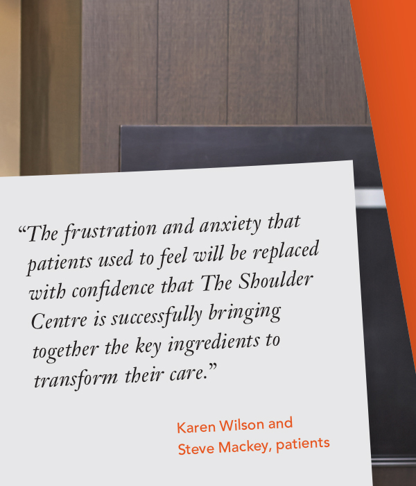 Close up of quote in Case for Support book